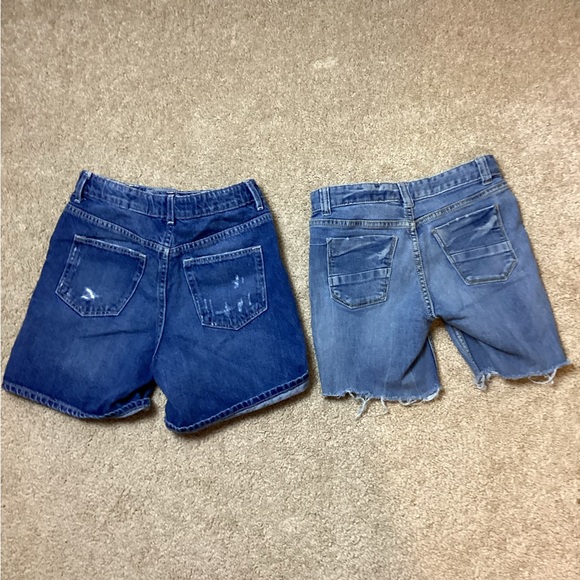 Jean shorts (Kids) Bundle. Sizes 10 and 12 - Picture 2 of 3